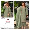 D 2411 A To D By Deepsy Satin Chiffon Pakistani Suits 